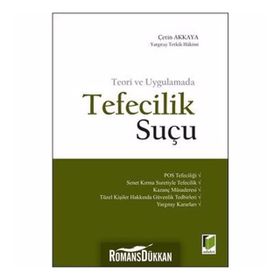 Tefecilik Suçu - Samet Can Olgaç Ahmet Cemal Ruhi