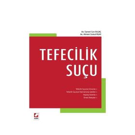 Tefecilik Suçu - Samet Can Olgaç Ahmet Cemal Ruhi