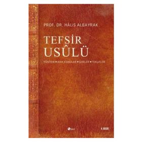 TEFSIR USULÜ - HALIS ALBAYRAK