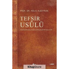 TEFSIR USULÜ - HALIS ALBAYRAK