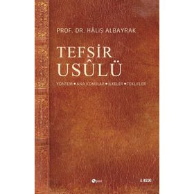 TEFSIR USULÜ - HALIS ALBAYRAK