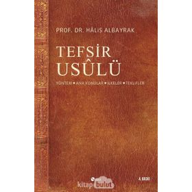TEFSIR USULÜ - HALIS ALBAYRAK
