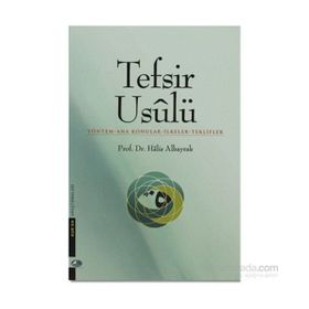 TEFSIR USULÜ - HALIS ALBAYRAK
