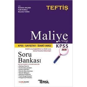 TEFTİŞ KPSS Maliye ve Vergi Hukuku Soru Bankası 2020: KPSS Sayıştay İdari Yargı