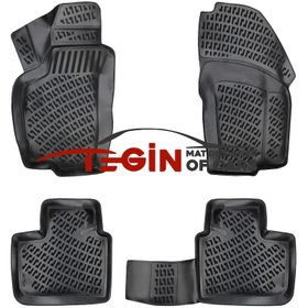 Tegin Alfa Romeo 156 2000 3D Siyah Havuzlu Paspas