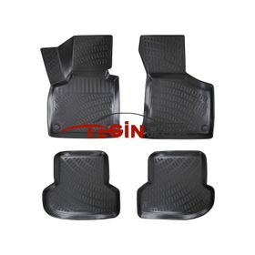 Tegin Audi A3 2012 3D Siyah Havuzlu Paspas