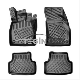 Tegin Audi A3 2020 3D Siyah Havuzlu Paspas
