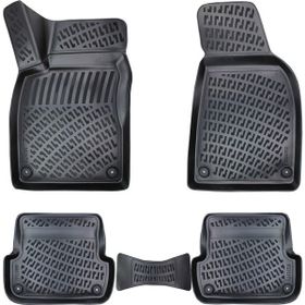 Tegin Audi A4 B6 2001-2006 3D Siyah Havuzlu Paspas