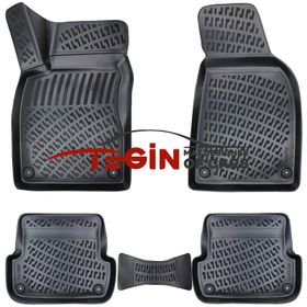 Tegin Audi A4 B6 2004 3D Siyah Havuzlu Paspas