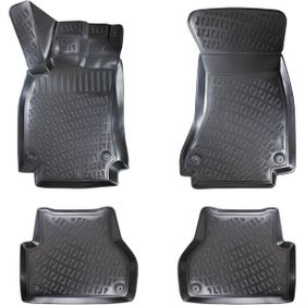 Tegin Audi A4 B8 2008-2016 3D Siyah Havuzlu Paspas