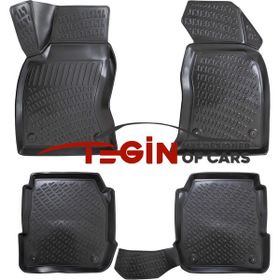 Tegin Audi A6 C5 1997-2004 3D Siyah Havuzlu Paspas