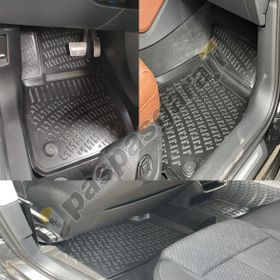 Tegin Audi A7 2018 Sonrası 3D Siyah Havuzlu Paspas