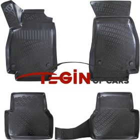 Tegin Audi A7 2022 3D Siyah Havuzlu Paspas