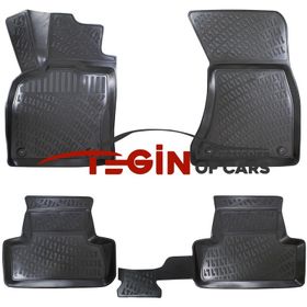 Tegin Audi Q5 2013 3D Siyah Havuzlu Paspas