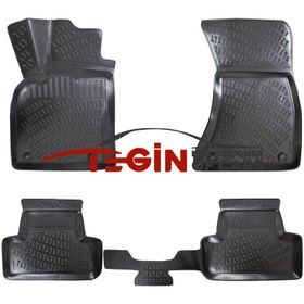 Tegin Audi Q5 Sportback 2020 3D Siyah Havuzlu Paspas