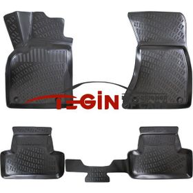 Tegin Audi Q5 Sportback 2020 3D Siyah Havuzlu Paspas