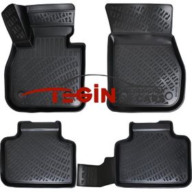 Tegin Bmw 2 Serisi Gran Coupe F44 2020 3D Siyah Havuzlu Paspas
