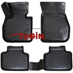 Tegin Bmw 2 Serisi Gran Coupe F44 2022 3D Siyah Havuzlu Paspas
