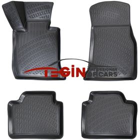 Tegin Bmw 3 Serisi E90 2004-2013 3D Siyah Havuzlu Paspas