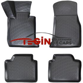 Tegin Bmw 4 Serisi F33 2014 3D Siyah Havuzlu Paspas