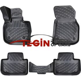 Tegin Bmw X4 G02 2022 3D Siyah Havuzlu Paspas