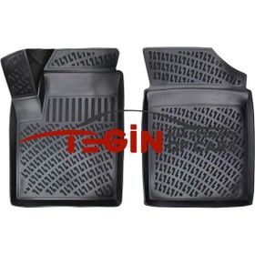 Tegin Citroen Berlingo Panelvan 2 Parça 2008 3D Siyah Havuzlu Paspas