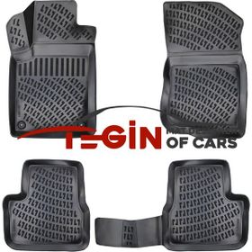Tegin Citroen C3 2015 3D Siyah Havuzlu Paspas