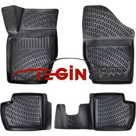 Tegin Citroen C4 2005 3D Siyah Havuzlu Paspas