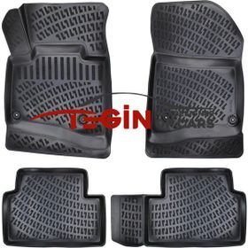 Tegin Citroen C5 2016 3D Siyah Havuzlu Paspas