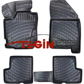 Tegin Dacia Duster 4x4 2020 3D Siyah Havuzlu Paspas