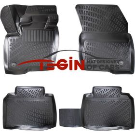 Tegin Edge 2016 3D Siyah Havuzlu Paspas