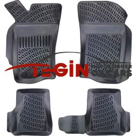 Tegin Fiat Palio 2002-2017 3D Siyah Havuzlu Paspas