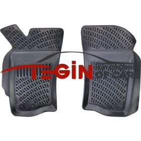 Tegin Fiat Palio Panelvan 2 Parça 2001 3D Siyah Havuzlu Paspas