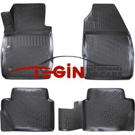 Tegin Fiesta 2018 Sonrası 3D Havuzlu Siyah Paspas