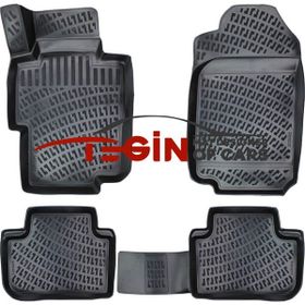 Tegin Honda Accord 2002-2008 3D Havuzlu Siyah Paspas