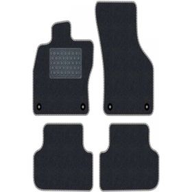 Tegin Honda Civic Euro Hatchback 2001-2003 5 Kapı Siyah Deri Gri Kenar Paspas