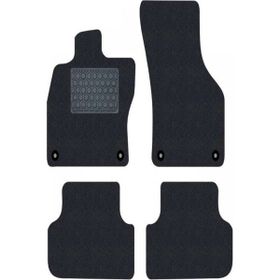 Tegin Honda Civic FK-FN 2006-2012 Hatchback Siyah Deri Beyaz Kenar Paspas