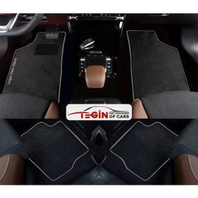 Tegin Honda Civic FK-FN 2012-2016 Hatchback Siyah Halı Gri Kenar Halı Paspas