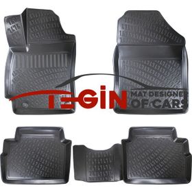 Tegin Hyundai Elantra 2016 3D Siyah Havuzlu Paspas