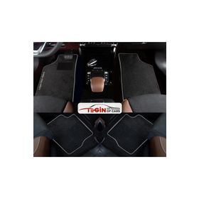 Tegin Hyundai Getz 2002 ve Sonrası Prime Gri Halı Siyah Kenar Halı Paspas