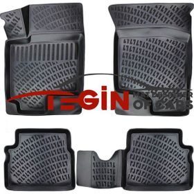 Tegin Hyundai Getz 2004 3D Siyah Havuzlu Paspas