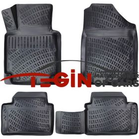 Tegin Kia Ceed 2014 3D Siyah Havuzlu Paspas