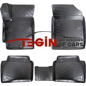 Tegin Kia Rio 2018 3D Siyah Havuzlu Paspas