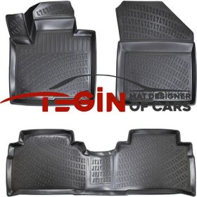 Tegin Kia Sorento 2019 3D Siyah Havuzlu Paspas