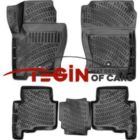Tegin Land Rover Discovery 3D 2016 Siyah Havuzlu Paspas