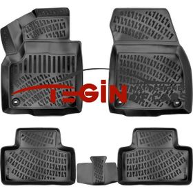 Tegin Land Rover Range Rover Evoque 3D 2016 Siyah Havuzlu Paspas