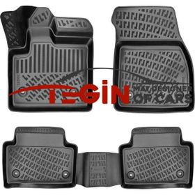 Tegin Land Rover Range Rover Evoque 3D 2021 Siyah Havuzlu Paspas