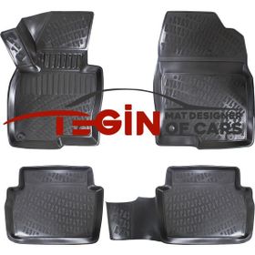Tegin Mazda CX5 3D 2012-2017 Siyah Havuzlu Paspas