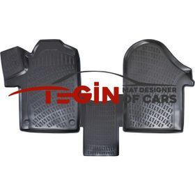 Tegin Mercedes Vito 3D 2016 Siyah Havuzlu Paspas