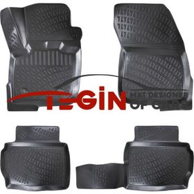 Tegin Mondeo 2017 3D 2017 Siyah Havuzlu Paspas